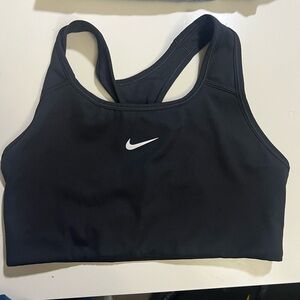 Nike Black Sports Bra Racerback Compression